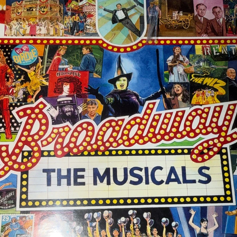 White Mountain Broadway Musical Collage Puzzle